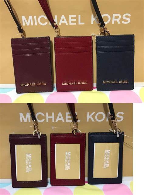 cheap michael kors id holder lanyard|mk id holder.